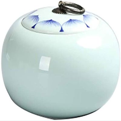 SBTXHJWCGLD Cremation urn Funeral Urn Urns forCremation Urns Pet Adult Children Used to Commemorate The Human Ashes Mini Ceramics Material Sealed Moisture Urns for