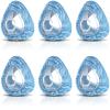 Tudomro 6 Pack Cpap Mask Liners for Full Face Cover, Soft Reusable Cushion Mask Covers Absorb Facial Oils and Moisture(Blue) view 1
