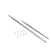 Airgoesin 2pcs Long Tonsil Stone Remover Tool + Earwax Curette Ear Picks Remover Tool Stainless Steel view 4