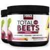 Total Beets Energy Drink Mix 2-Pack, Superfood Beet Root Powder, Nitrates to Boost Energy, Support Circulation, Blood Flow, Nitric Oxide and Stamina, Heart Health Supplement, Force Factor, 60 Servings view 1