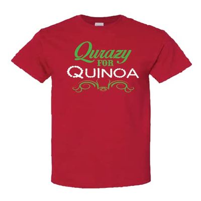 Qurazy for Quinoa (as1, alpha, one_size, 4x_l, regular, regular, red, 2xl)