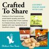 Flathaus Fine Foods, Gourmet Shortbread Cookies, Handcrafted All Natural Artisan Bites, Southern-Baked Sweet Snaps with a Buttery Finish (Pack of 3, Peppermint) view 3