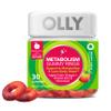 OLLY Metabolism Gummy Rings, Apple Cider Vinegar, Vitamin B12, Chromium, Energy and Digestive Health, Chewable Supplement, Apple Flavor - 30 Count view 1