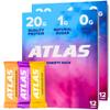 Atlas Real Food Protein Bar  20g Clean Protein, 1g Sugar, No Seed Oils, No Artificial Sweeteners (Variety, 24 Count) view 1