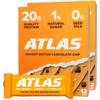 Atlas Real Food Protein Bar  20g Clean Protein, 1g Sugar, No Seed Oils, No Artificial Sweeteners (Peanut Butter Chocolate Chip, 24 Count) view 1