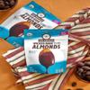 Taza Chocolate Organic Wicked Dark Chocolate Covered Almonds, 87% Dark Chocolate, 3.5 Ounce (12 Count), Vegan view 2