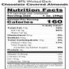 Taza Chocolate Organic Wicked Dark Chocolate Covered Almonds, 87% Dark Chocolate, 3.5 Ounce (12 Count), Vegan view 4