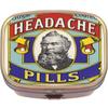Apothecary Headache Pills Apothecary Vintage Brass Rectangle Pill Box view 1