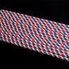 Blue Decor 200 Pcs Disposable 4th of July Paper Straws Blue White Striped Straws Drinking for Memorial Day Patriotic Americana Themed Party Supplies Smoothie view 3