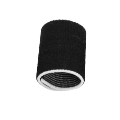 Ruilogod 10 Pcs Elastic Black Sports Finger Wrap Sleeve