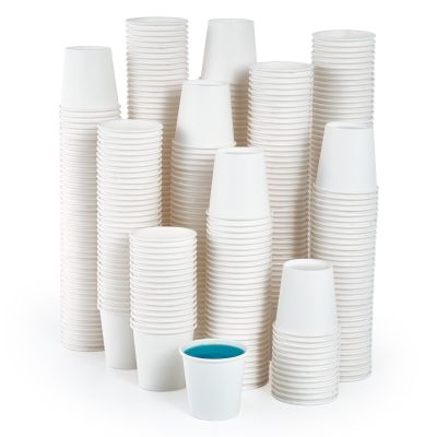 JOLLY PARTY 2 oz Bathroom Cups, 360 Pack Small Paper Cups, White Mouthwash Cups, Disposable Mini Espresso Paper Cups, Paper Sampling Cup