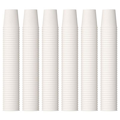 JOLLY PARTY 2 oz Paper Cups, 1440 Pack Small Bathroom Paper Cups, White Mouthwash Cups, Disposable Mini Espresso Cups, Paper Sampling Cup