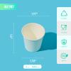 JOLLY PARTY 2 oz Paper Cups, 1440 Pack Small Bathroom Paper Cups, White Mouthwash Cups, Disposable Mini Espresso Cups, Paper Sampling Cup view 2