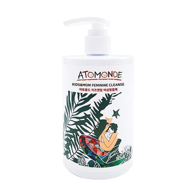 ATOMONDE Mild Feminine Cleanser 400g | Moisturizing and Revitalizing Healthy Skin, Feels Fresh and Clean for all Family 14.11oz.