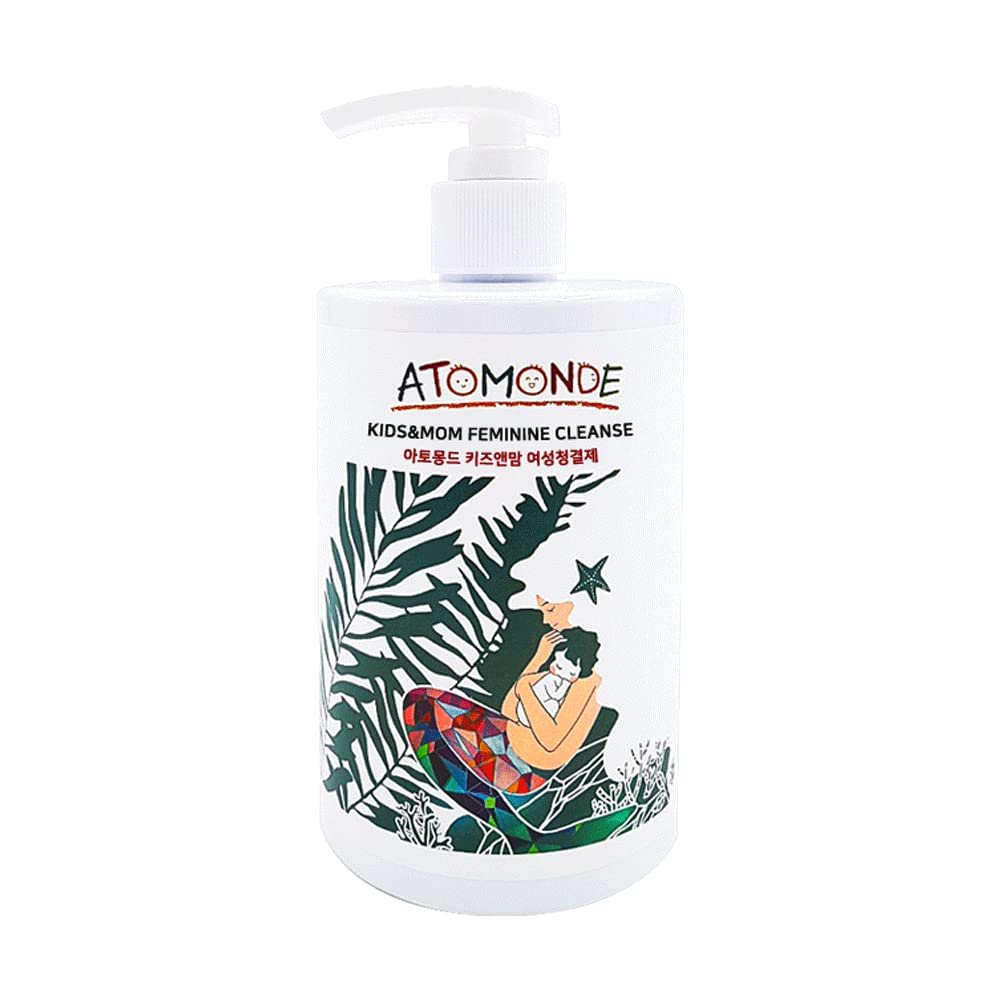 ATOMONDE Mild Feminine Cleanser 400g | Moisturizing and Revitalizing Healthy Skin, Feels Fresh and Clean for all Family 14.11oz.