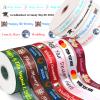Personalized Ribbon Custom Ribbon with Name/Photo/Text for Favors Wedding Invitation Baby Shower Birthday Party Wrap Gift Box-100 Yards view 1