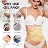 Pedobi Castor Oil Pack Wrap - Organic Cotton Reusable & Highly Absorbent Castor Oil Pack Compress view 2