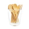 200 Pcs Mini Wooden Spoons, 4 Inch Disposable Wooden Dessert Spoons, Biodegradable Compostable Birchwood view 4
