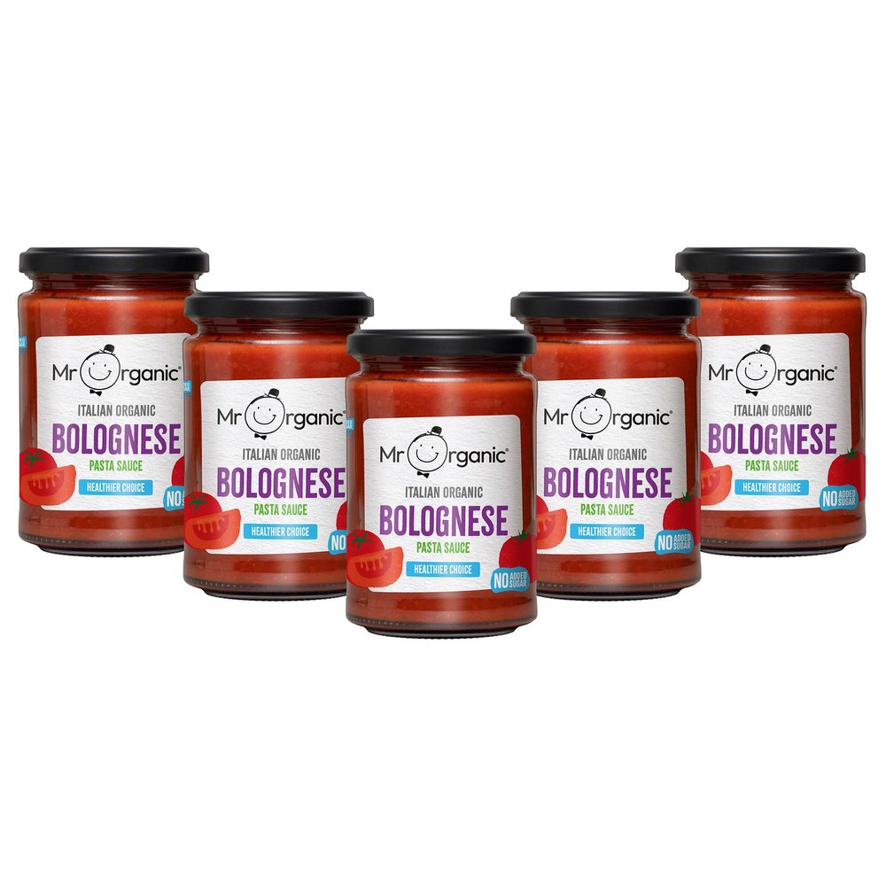 Mr Organic Bolognese Pasta Sauce 350g - Pack of 6