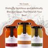 18 Chestnuts Plant Based Soup - Tuscan Tomato, Asparagus Shiitake, and Butternut Squash Pear Soup Bundle, Plant Based & Gluten Free - 3 Jars (16oz) view 4