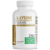 Bronson L-Lysine Extra Strength 1000 MG per Tablet High Potency, Immune Support & Supports Collagen Synthesis, Non-GMO, 250 Vegetarian Tablets view 3