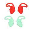 2 Pair Ear Plugs, Noise Reduction Earplugs, Noise Reduction, Silicone Reusable Washable for Sleep Swimming Study view 1