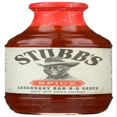 Stubb's Spicy BBQ Sauce, 18 oz (Pack of 6)