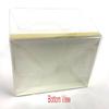 24 pieces 7 x 4-1/2 x 5" APET Handle Top Automatic Lock Bottom with Gold Card view 2