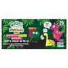 GoGo squeeZ Fruit & veggieZ Applesauce and Puree Variety Pack, Jurassic Pear, Roarrrr Berry & Prehistoric Peach, 3.2 oz (Pack of 20), Unsweetened Snacks for Kids, BPA Free Pouches view 4