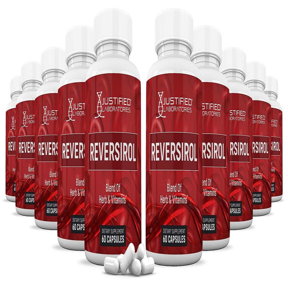 (10 Pack) Reversirol Advanced Formula Supplement Pills 600 Capsules