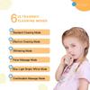 Kids Electric Toothbrushs U Shaped sonic Automatic Toothbrush with 4 Brush Heads, Six Cleaning Modes,Cartoon deer Modeling , full mouth toothbrush for baby view 2