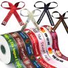 Personalized Ribbon Custom Pre-Cut Ribbon with Name/Photo/Text for Favors Wedding Invitation Baby Shower Birthday Party Wrap Gift Box-100 Yards view 1
