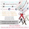 Personalized Ribbon Custom Pre-Cut Ribbon with Name/Photo/Text for Favors Wedding Invitation Baby Shower Birthday Party Wrap Gift Box-100 Yards view 4