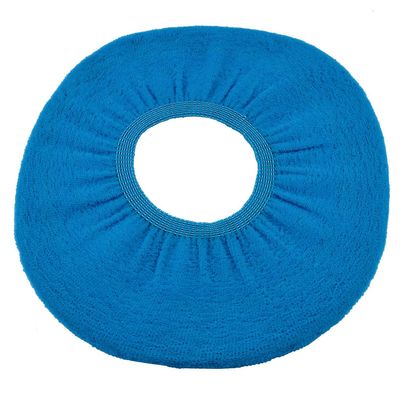 Ruilogod Fleece O Shape Cover Winter Pad Mat for Toilet Closestool Seat Blue (id: fb2 e96 af7 f42 0f2