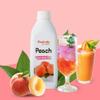 Foodrella Peach Flavor Concentrate Syrup Fruit Puree, 33.8 Fl Oz (1L), Makes A Refreshing Cool Drink Including Fruit Drinks, Smoothies, Juice, Soda, Iced tea & More view 4