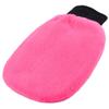 Ruilogod Cotton Blends Household Kitchen Floor Wall Car Auto Cleaning Glove Fuchsia Black (id: cf0 dbe 3fd 2b4 85e view 1