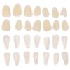 EXCEART 100 Pieces Artificial Resin Teeth Veneer Fillings - Temporary Replacements for Tooth Repair Supply view 1
