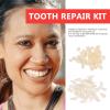 EXCEART 100 Pieces Artificial Resin Teeth Veneer Fillings - Temporary Replacements for Tooth Repair Supply view 2