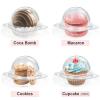 Cocoa Bomb Boxes Spherical Chocolate Bomb Package Box Small Cupcake Box 50 Pack view 4
