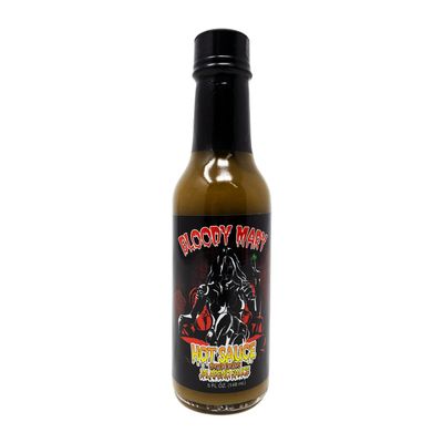 Bloody Mary Jalapeno Hot Sauce 5 Oz. Great Hot Sauce Gift (Bloody Mary Inferno Label)