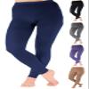 Plus Size Compression Tights for Women 20-30mmHg - Footless Compression Pantyhose for Circulation during Travel, Airplane, Athletic, Nursing - Navy, 2X-Large - A717NV5 view 1