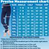 Plus Size Compression Tights for Women 20-30mmHg - Footless Compression Pantyhose for Circulation during Travel, Airplane, Athletic, Nursing - Navy, 2X-Large - A717NV5 view 3