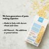 DeLallo Orzo Pasta, 1 Pound Bag, (4 Pack), Pastina Made in Italy, Rice-Shaped Pasta, Bronze Cut, Made with Only 100% Durum Wheat Semolina Flour, Non-GMO, Kosher, Vegan view 3