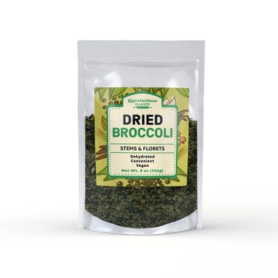 Unpretentious Dried Broccoli, 8 oz, Soups, Ready-to-Use, Sauces
