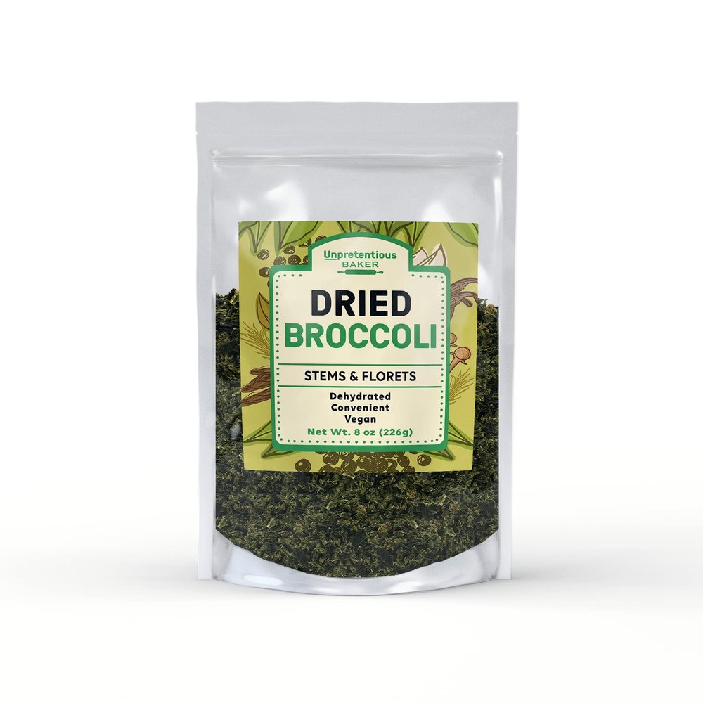 Unpretentious Dried Broccoli, 8 oz, Soups, Ready-to-Use, Sauces