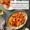 DeLallo Peppers and Onions Pasta Sauce, Made with Roma Tomatoes, Slow-Simmered for Homestyle Rich Flavor, Non-GMO, Vegan, Gluten Free, Preservative Free, 25.5 oz Jar, (4 Pack) view 3