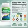 Best Naturals, Glucosamine Chondroitin and MSM Joint Supplements, 2600 mg per Serving, (180 Count (Pack of 3)) view 2