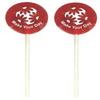 Pop Tart Frosted Toaster Pastries Variety, Hot Fudge Sundae, S'mores, Chocolate Fudge, and Cookies & Creme, 13.5 Ounce (Pack of 4) - with Two Make Your Day Lollipops view 2