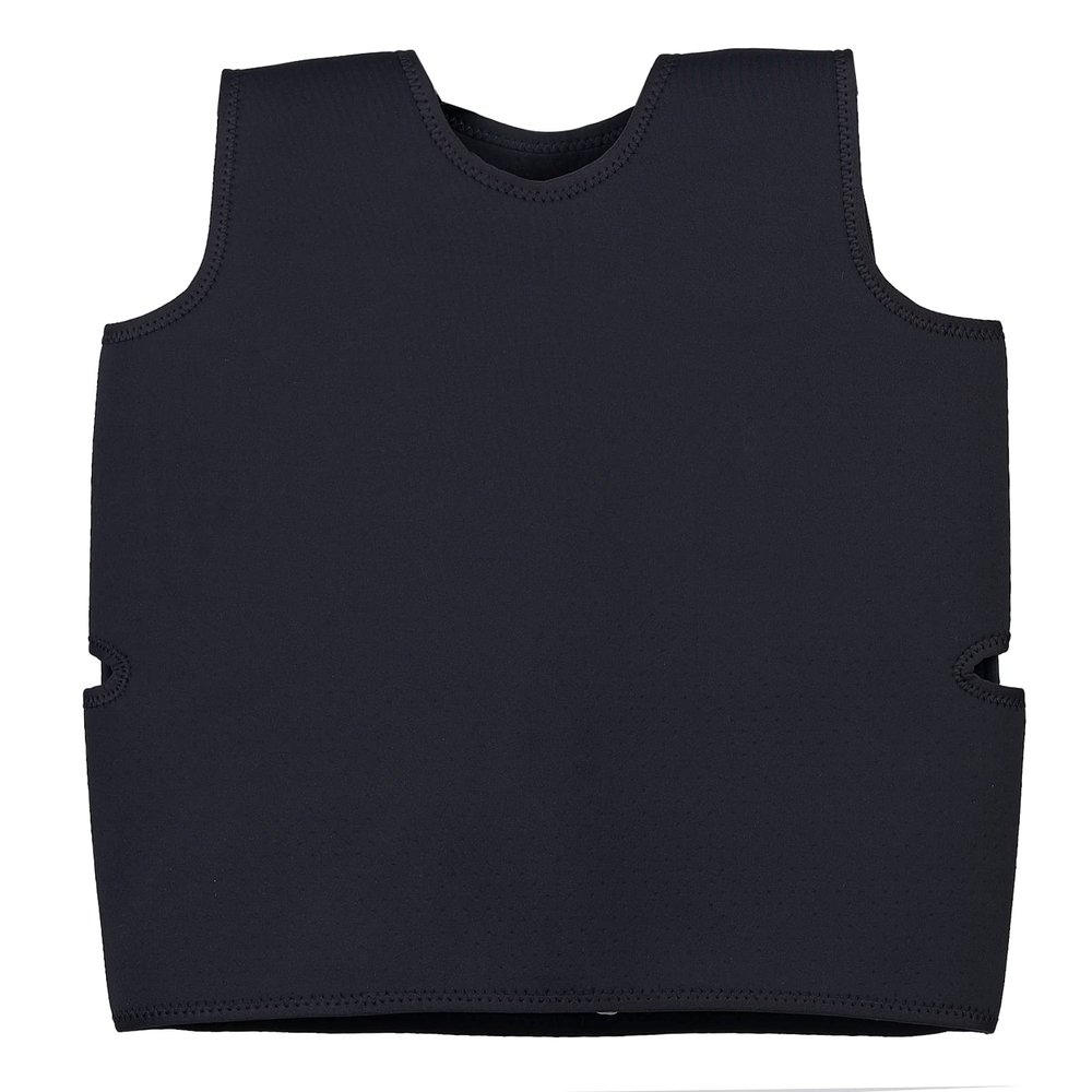 TOPARCHERY Sensory Compression Vest Deep Pressure Vest 17 x 30 Soft Breathable Form-Fitting (MediumBlack)