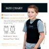 TOPARCHERY Sensory Compression Vest Deep Pressure Vest 17 x 30 Soft Breathable Form-Fitting (MediumBlack) view 2